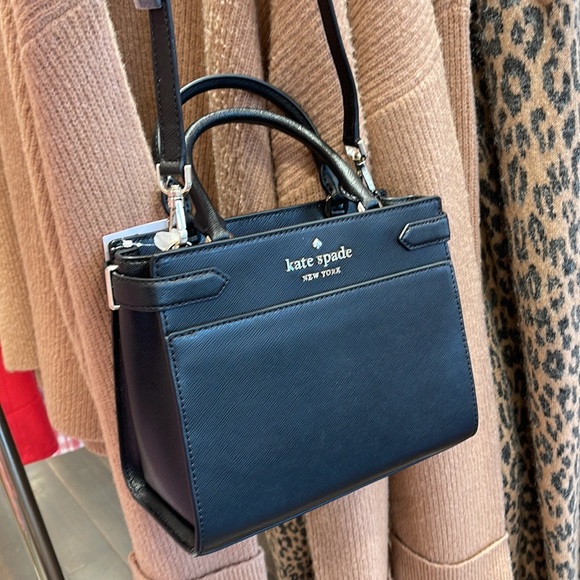 Kate Spade Staci Small Satchel Black Color - Picture 14 of 16